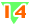 14日